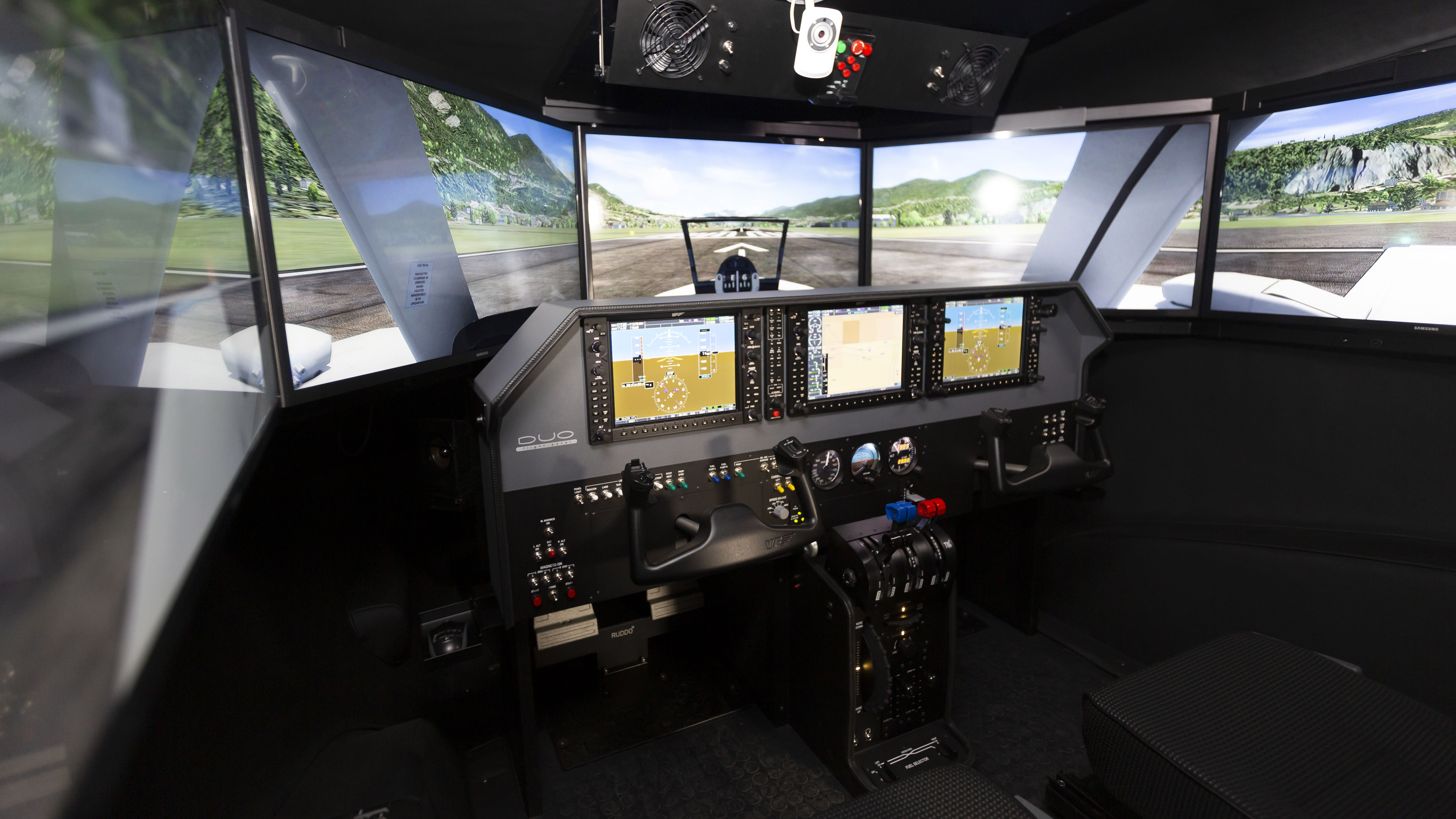 building flight simulator pc