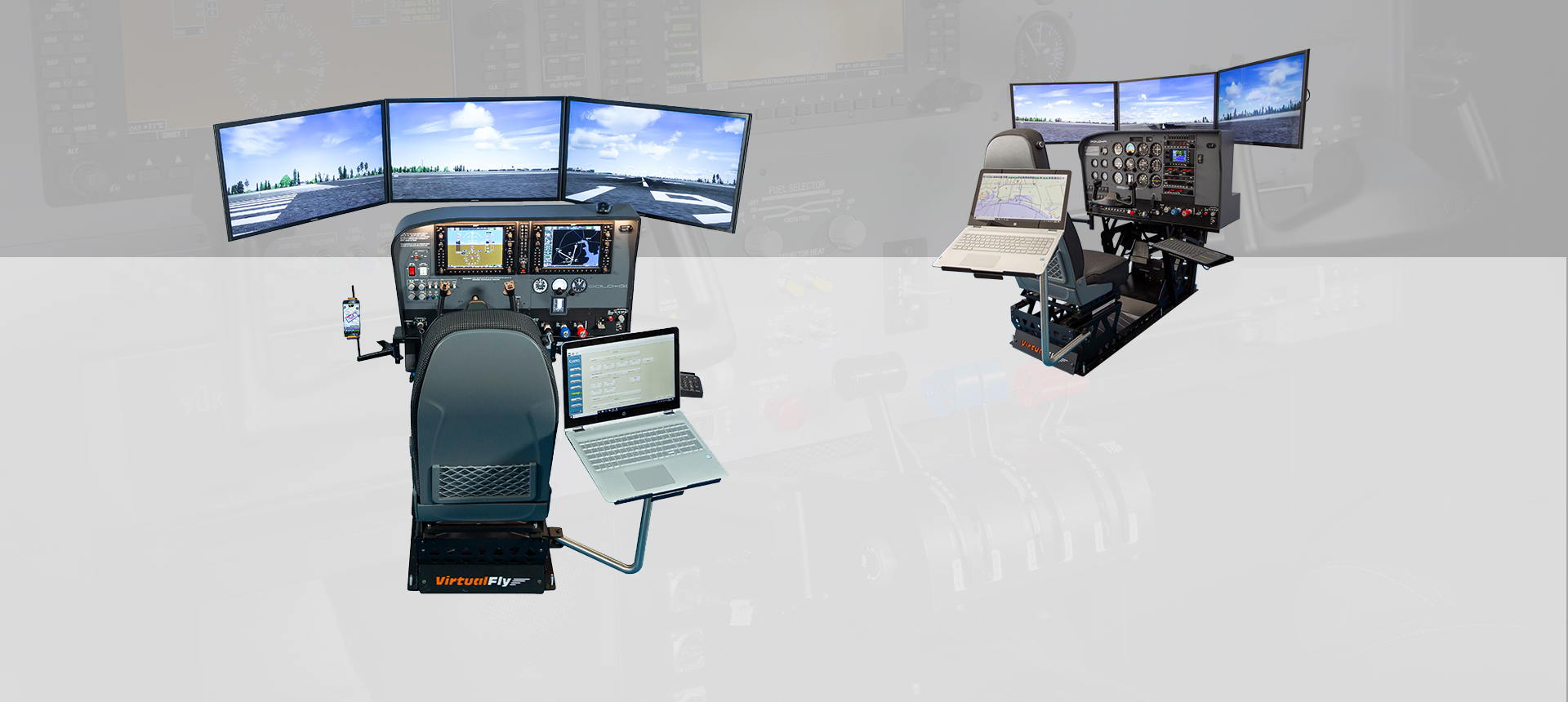 AT-F3001C Desktop Basic Model Flight Simulator